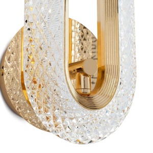 Aplica de perete design modern JEWEL auriu 149162 universul-luminii.ro