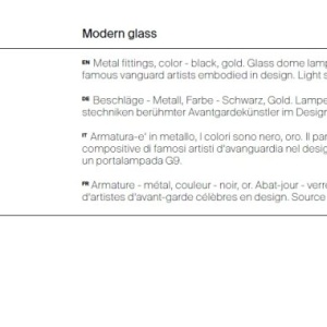 Aplica de perete design modern minimalist Kazimir auriu/alb - Img 9