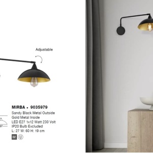 Aplica de perete design modern MIRBA - Img 3