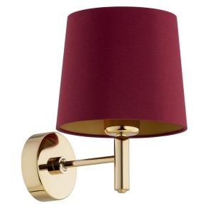Aplica de perete design modern Ponte plus rosu, alama 124482 universul-luminii.ro