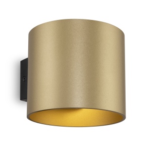 Aplica de perete design tehnic Rond auriu MYC066WL-01MG 196162 universul-luminii.ro
