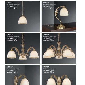 Aplica de perete din alama 1 brat design italian 7105 201622 universul-luminii.ro