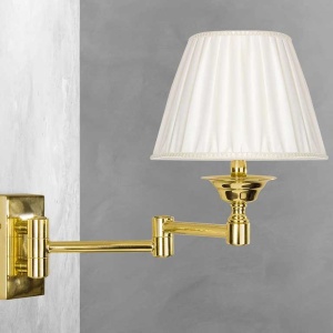 Aplica de perete din alama cu brat articulat Elegant - Img 2