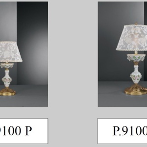 Aplica de perete din alama si portelan 2 brate design italian 211622 universul-luminii.ro