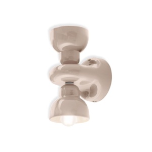 Aplica de perete din ceramica design italian realizata manual BERIMBAU 216222 universul-luminii.ro