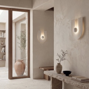 Aplica de perete din ghips LUNA LED 6W - Img 2