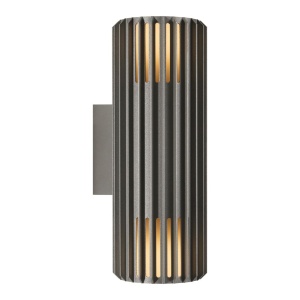 Aplica de perete exterior design nordic IP54 Aludra seaside antracit