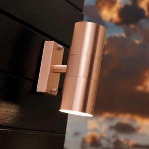 Aplica de perete exterior dubla, IP54 Tin cupru 21279930 NL - Img 3
