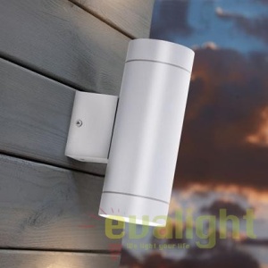 Aplica de perete exterior dubla IP54 Tin Maxi alb 21519901 NL 52662 universul-luminii.ro