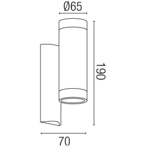 Aplica de perete exterior IP44 Steps 75501 52752 universul-luminii.ro