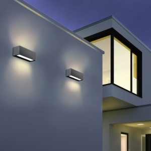 Aplica de perete exterior moderna IP54 VENTA negru 96922 universul-luminii.ro