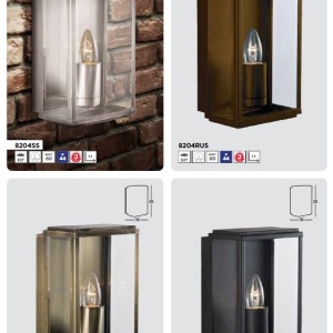 Aplica de perete exterior stil clasic IP44 Box 112652 universul-luminii.ro