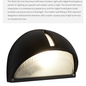 Aplica de perete iluminat exterior IP44 Outdoor 130 SRT 75362 universul-luminii.ro