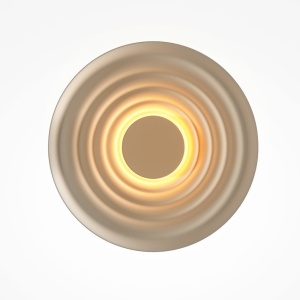 Aplica de perete LED, Aluminiu, Nami gri mat