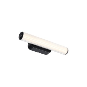 Aplica de perete LED baie IP44 Virelle negru - Img 2