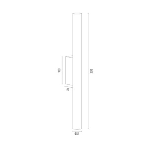 Aplica de perete LED cu lumina ambientala GRECO alb 124672 universul-luminii.ro