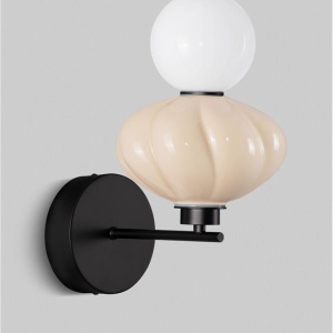 Aplica de perete LED decorativa ceramica Alb, Bej, ONETA 168502 universul-luminii.ro