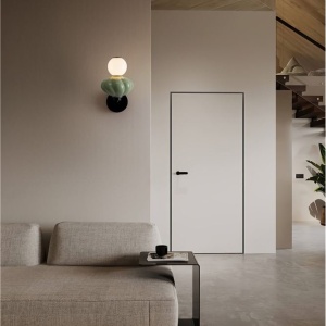 Aplica de perete LED decorativa ceramica Alb, Verde, ONETA 168492 universul-luminii.ro