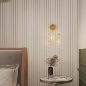 Aplica de perete LED design ambiental deosebit Nebula auriu 228522 universul-luminii.ro