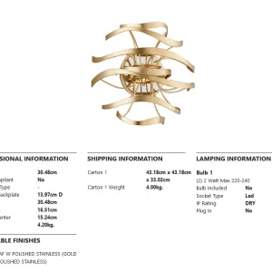 Aplica de perete LED design contemporan CALLIGRAPHY - Img 4