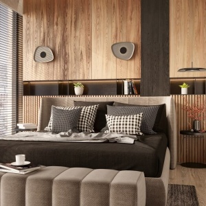 Aplica de perete LED design decorativ Deux crem - Img 2