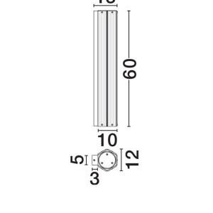 Aplica de perete LED design decorativ ESSENZO - Img 4