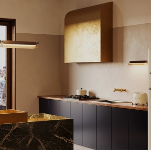 Aplica de perete LED design minimalist Flat, chihlimbar 195722 universul-luminii.ro