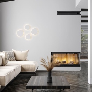 Aplica de perete LED design modern ambiental Atena M 229092 universul-luminii.ro