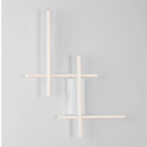 Aplica de perete LED design modern APECHO alb - Img 2