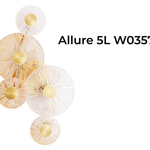 Aplica de perete LED design modern decorativ Allure 5L 150992 universul-luminii.ro