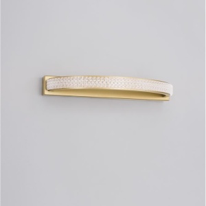 Aplica de perete LED design modern elegant GRANIA auriu - Img 5