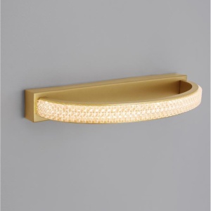 Aplica de perete LED design modern elegant GRANIA auriu - Img 1
