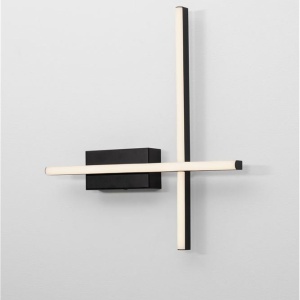 Aplica de perete LED design modern QUAM negru 245972 universul-luminii.ro