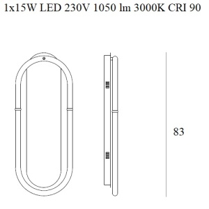 Aplica de perete LED dimabil Olivia W0290D MX 97922 universul-luminii.ro
