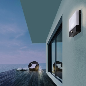 Aplica de perete LED exterior cu senzor de miscare IP54 CIVITA 97112 universul-luminii.ro
