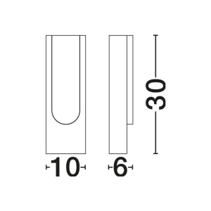 Aplica de perete LED LESTER - Img 2