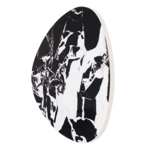 Aplica de perete LED, Marmura, Negru, Marbles 6W