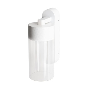 Aplica de perete LED metal alb si sticla Fusion 596392 universul-luminii.ro