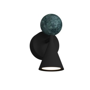 Aplica de perete LED modern Art Deco Bingo malachit