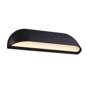 Aplica de perete LED pentru iluminat exterior cu protectie IP44 FRONT 26 neagra 84081003 DFTP