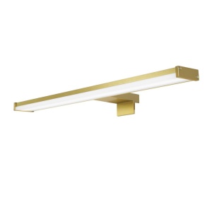 Aplica de perete LED pentru oglinda, tablou IP44 Kos, auriu