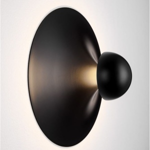 Aplica de perete LED stil minimalist EDEM negru 152632 universul-luminii.ro