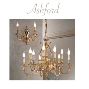 Aplica de perete LUX cu cristale Scholer, Ashford 225412 universul-luminii.ro