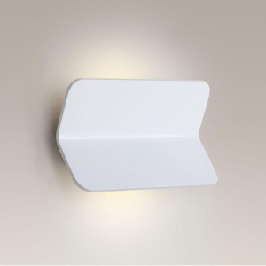 Aplica de perete moderna, alba, LED Tigra I W0131 MX