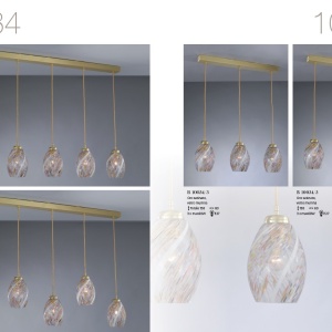Aplica de perete moderna design italian 10034 multicolor 204582 universul-luminii.ro