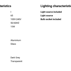 Aplica de perete pentru iluminat exterior IP65 KILA transparent 201422 universul-luminii.ro