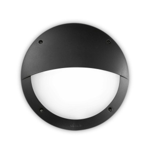 Aplica de perete pt. exterior, diam.30cm, IP66, POLAR-2 AP1 NERO