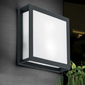 Aplica de perete sau tavan exterior, protectie IP44, Henry antracit 95112 universul-luminii.ro