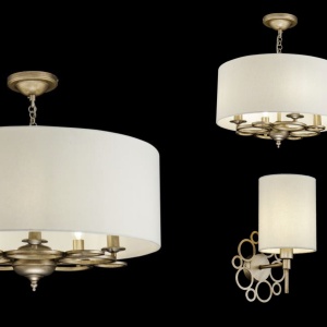 Aplica de perete stil clasic Anna MYH007WL-01G 71352 universul-luminii.ro