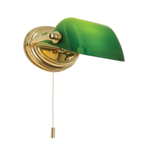 Aplica de perete stil clasic HARVARD alama/verde 157252 universul-luminii.ro